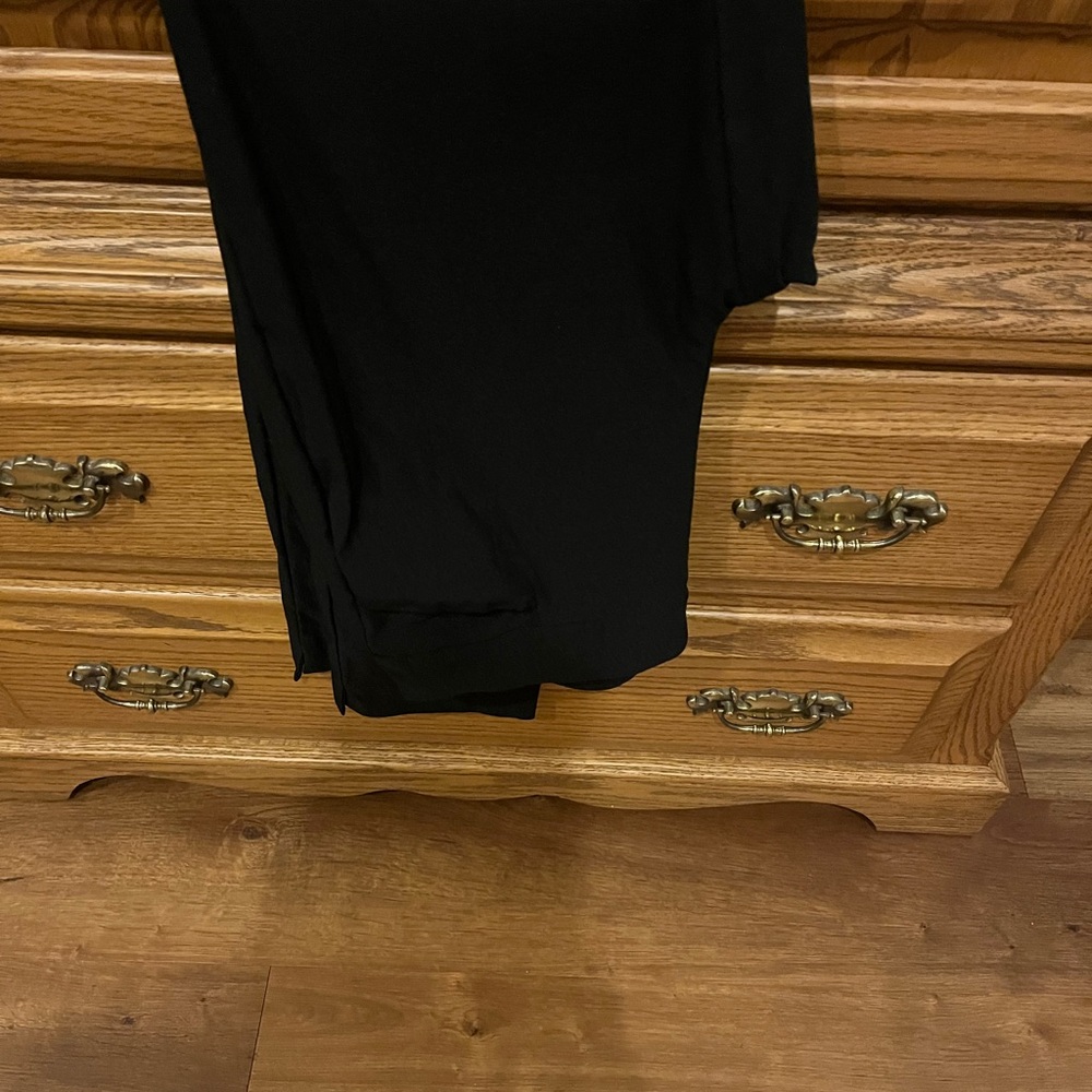 3 pairs Chicos Black ankle Pants size 6 Chicos size 0.5.  Josie style
